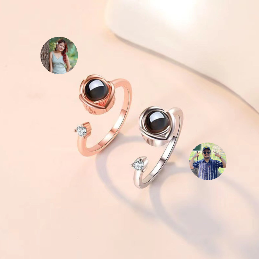 photo projection ring