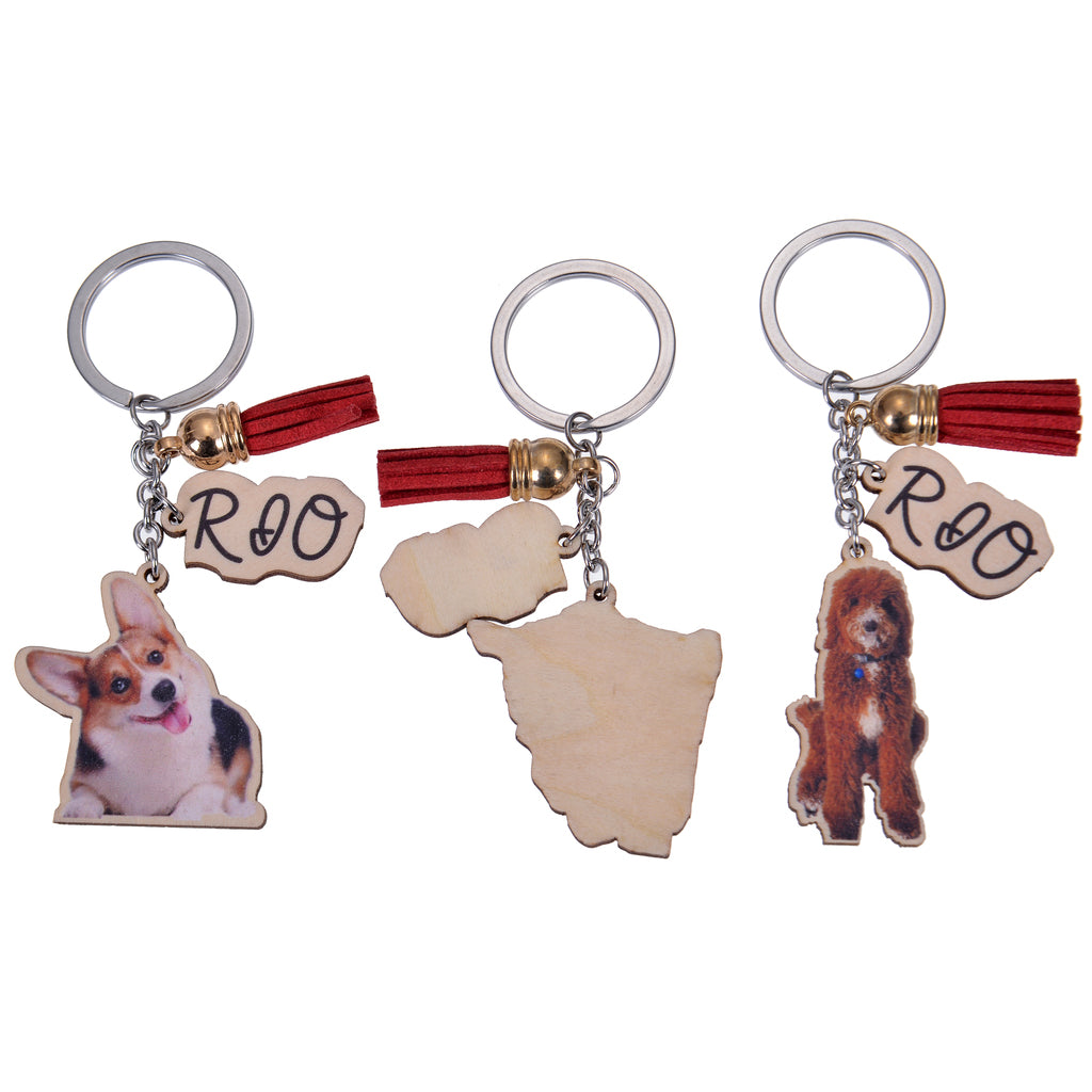 personalized pet memorial keychain
